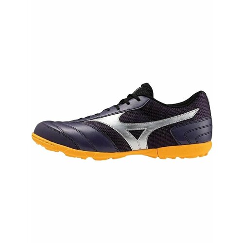 фото Кроссовки mizuno shoe mrl sala club t, полнота f (eu)/ на среднюю стопу, размер 9,5 uk, черный/серый/оранжевый