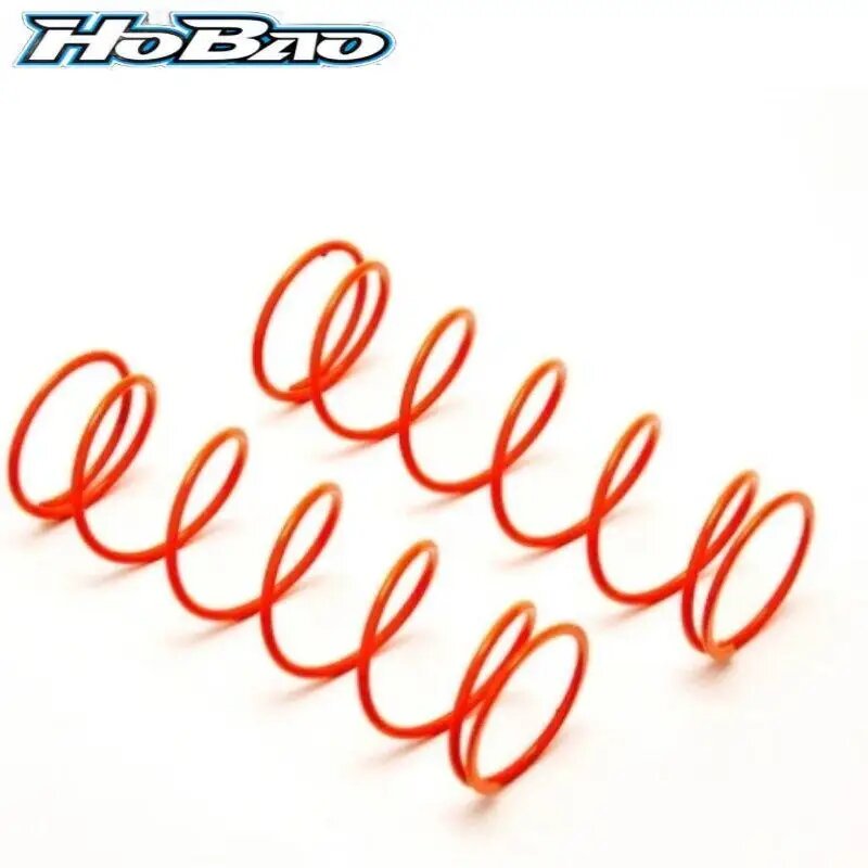 Оригинальные пружины амортизатора OFNA/HOBAO RACING OP-0046 SS оранжевые, 2 шт, для 1/8 HYPER VS BUGGY