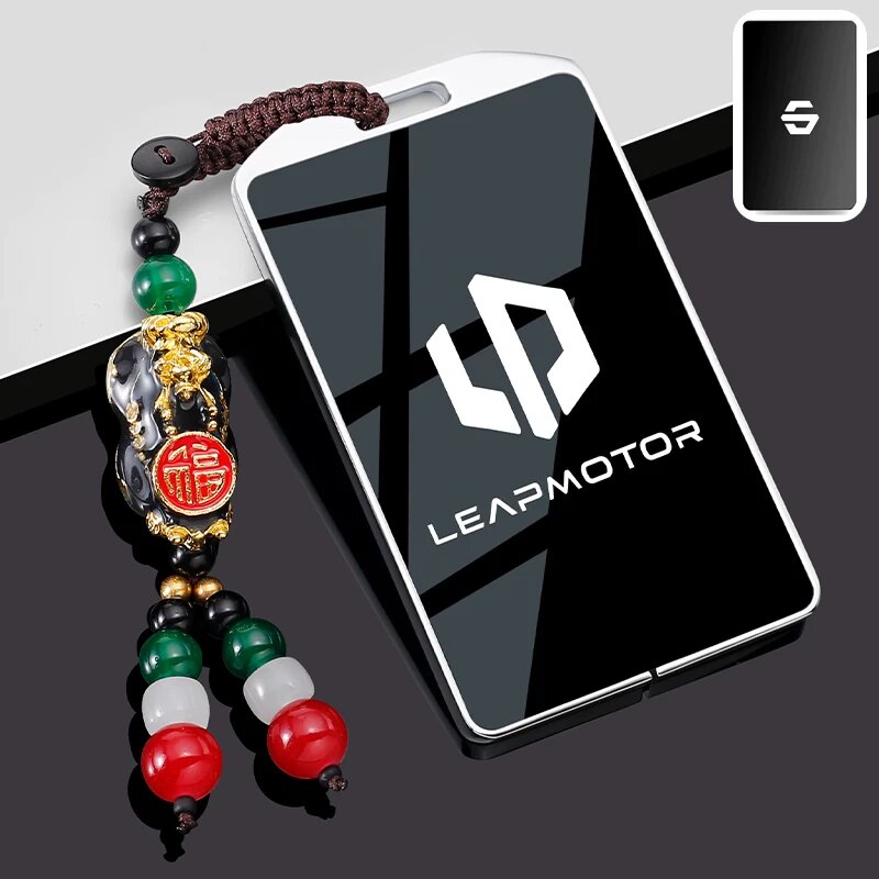 Черный карточный держатель для ключа автомобиля с пигмейской пряжкой, совместимый с моделями Zero Run C11, C10, C16