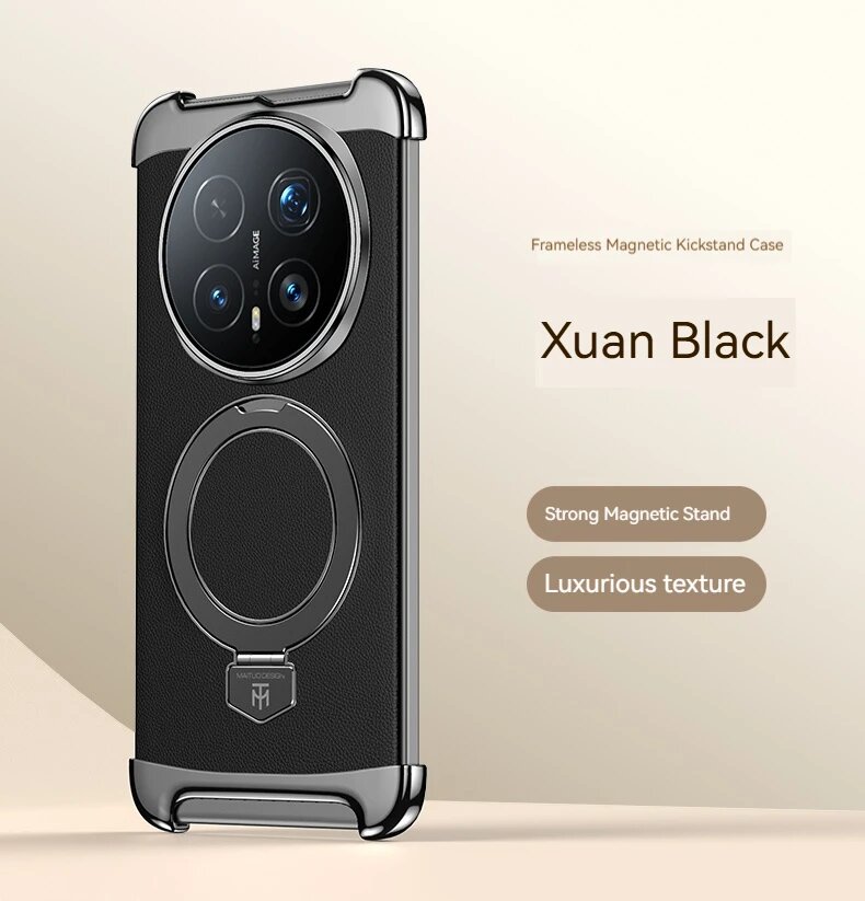 Металлический Безрамочный Чехол Для Honor Magic 8 Pro 7 Pro С Honor Magic8 Pro, Черный, black