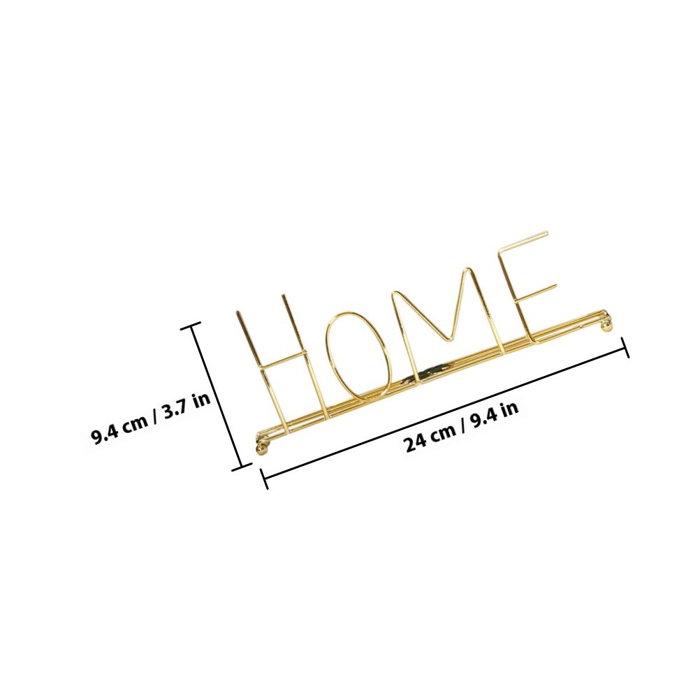 Декоративная Буква HOME Из Железа Для Украсления Дома 1 Шт 24X4.25Cm