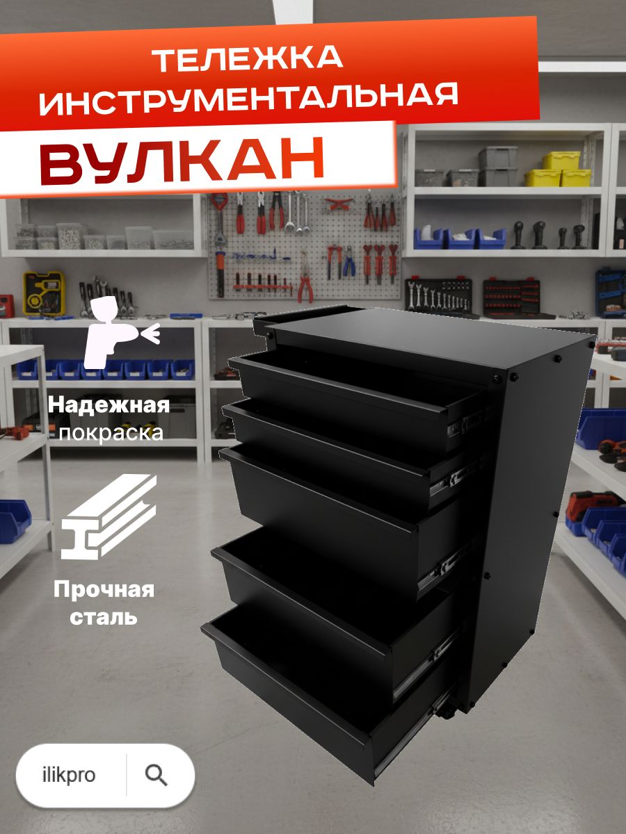 Тележка для инструментов "Вулкан 23"