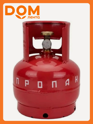 Изображение товара Баллон NOVOGAS, бытовой, 5л, с ВБК-2, сварной, стальной, пропан