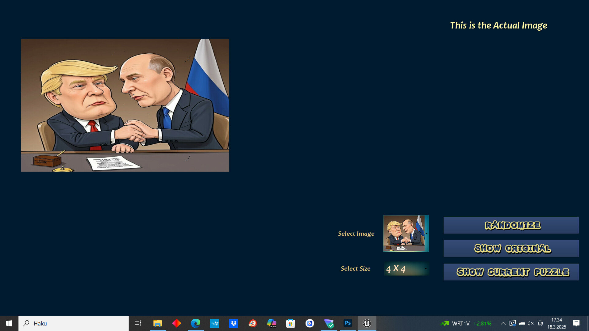 Trump Jigsaw PC Steam Ключ • Активация Steam • регион Весь мир