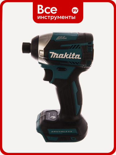 Изображение товара Аккумуляторный ударный шуруповерт Makita DTD154Z, бесщеточный двигатель 175 Нм, подсветка рабочей области