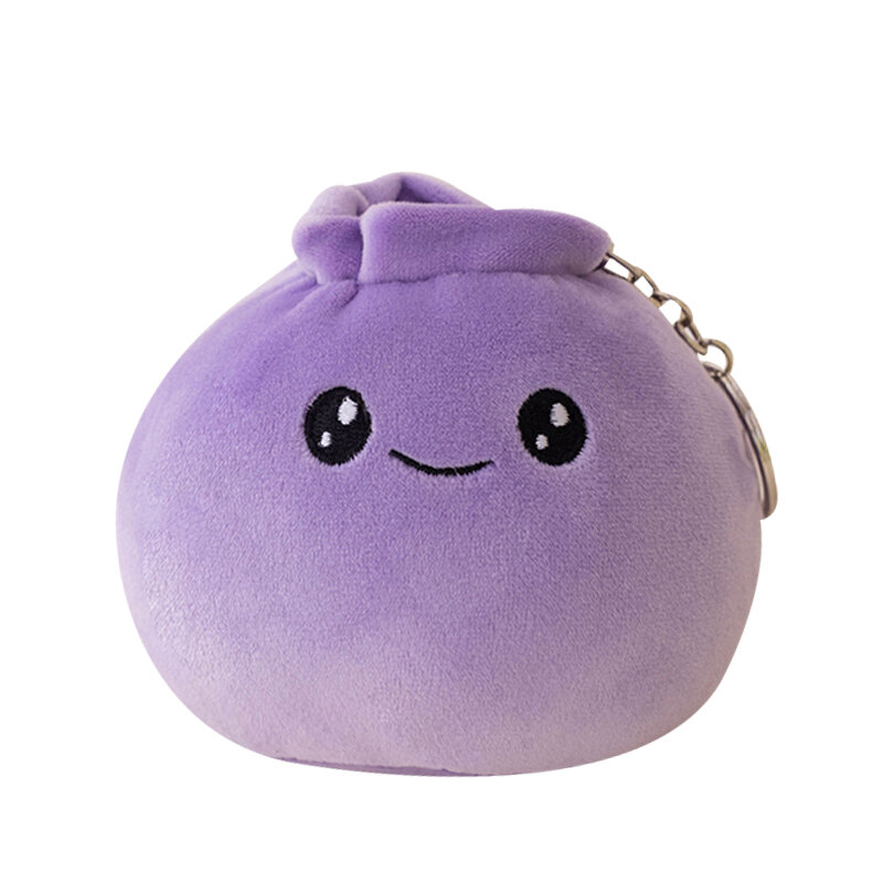 Плюшевая кукла-шарм унисекс MERCONSER Милая маленькая сумка, 11CM EU, Purple-Adorable, 11 см