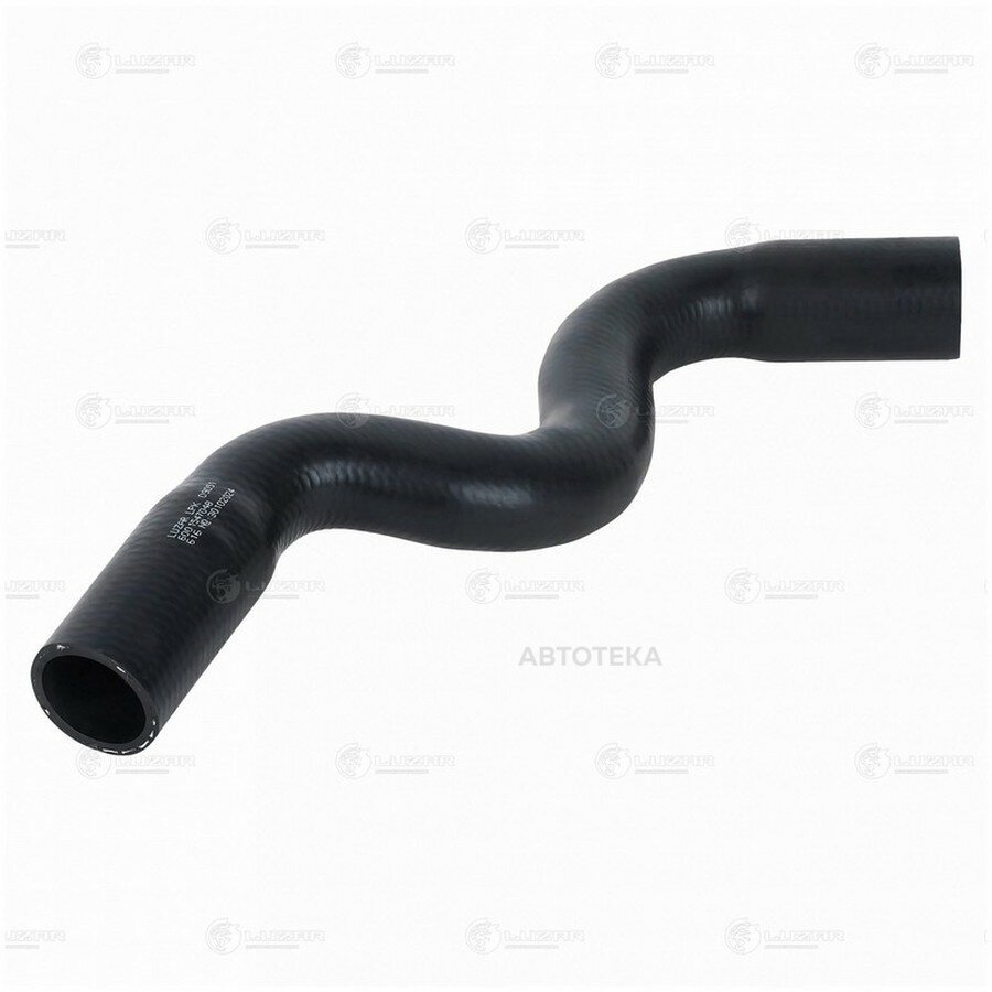 Патрубок радиатора RENAULT LOGAN (04-) 1.4I/1.6I (K7M K7J) верх. (EPDM 1 шт.) охл. LUZAR LPK09051