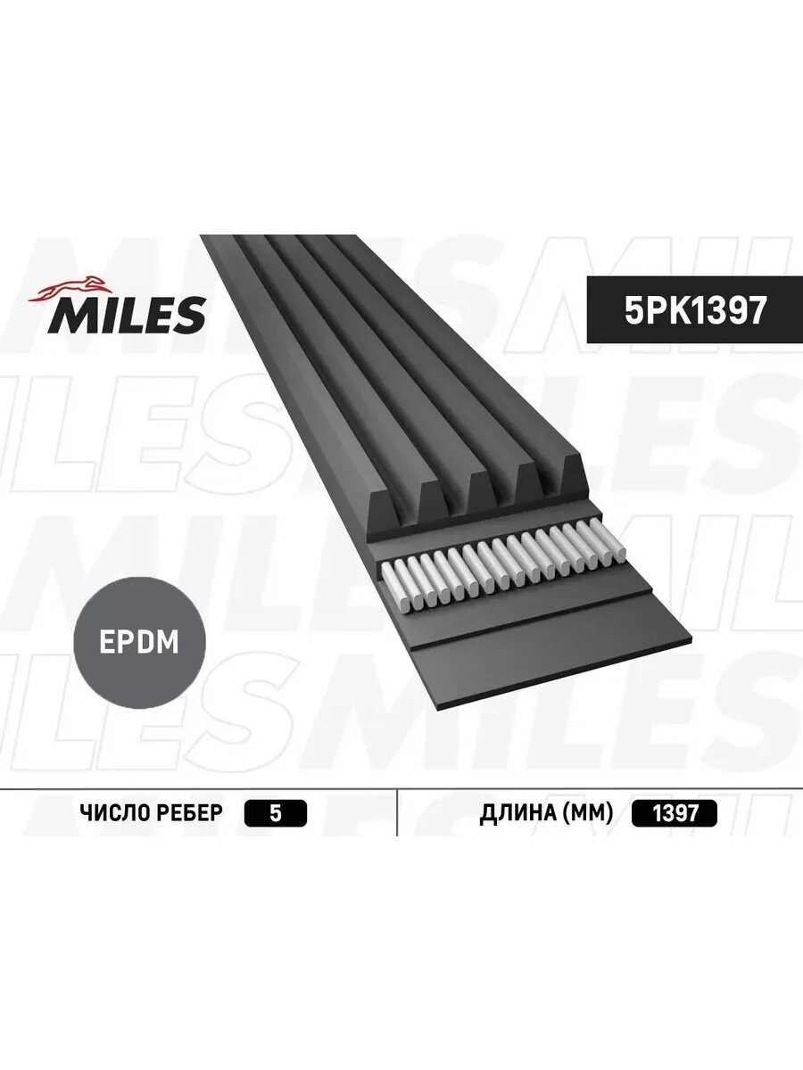 Ремень поликлиновый 5PK1397
