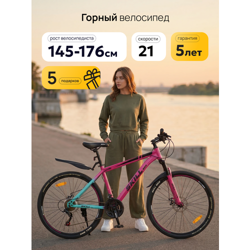 Велосипед Skill Bike NX-260, горный, 21 скорость, сталь, 26