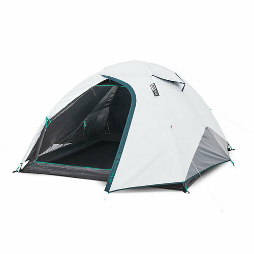 Палатка для кемпинга 3-местная MH100 FRESH & BLACK QUECHUA Х Decathlon Кофе С Молоком/Насыщенный Тёмно-Бирюзовый/Туркуаз