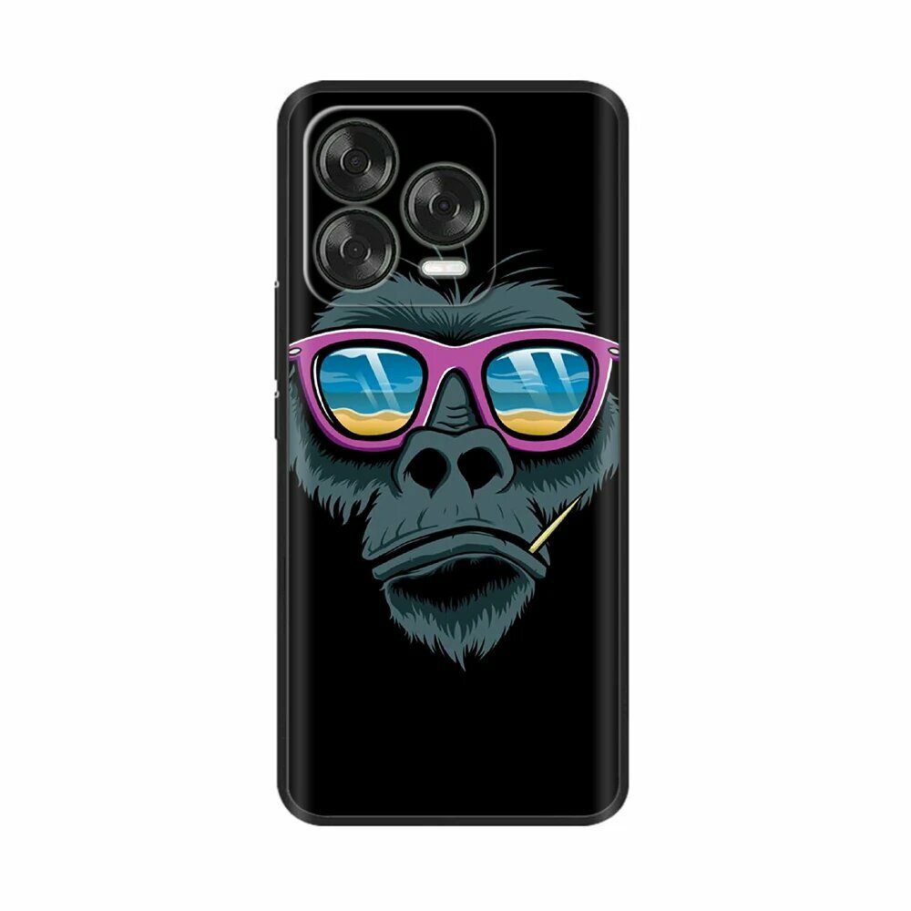 Чехол ZTE Blade V70 Design Nubia V70 Vita, черный, силикон