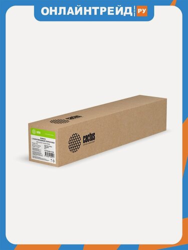 Изображение товара Бумага Cactus CS-PSG200-61030 24"(A1) 610мм-30м/200г/м2/белый полуглянцевое сатин для струйной печат