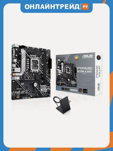 Изображение товара Материнская плата Asus PRIME H610M-A WIFI (LGA1700, mATX)