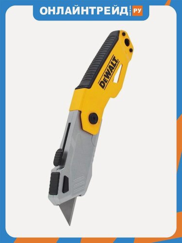 Изображение товара Нож складной Dewalt DWHT10261-0 с выдвижным лезвием, 160мм