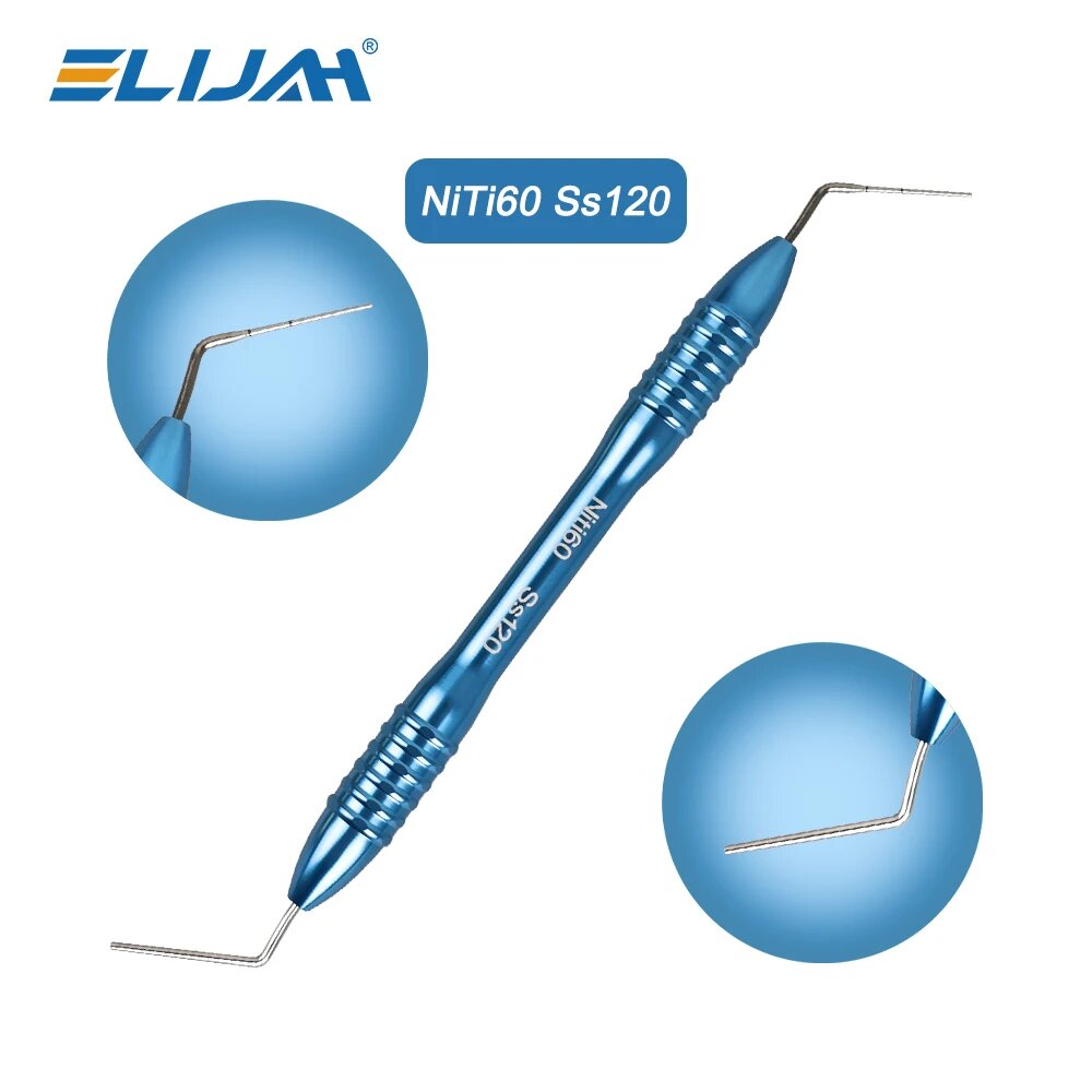 ELIJAH ручной плагин для корневых каналов из металла Niti60 Ss120