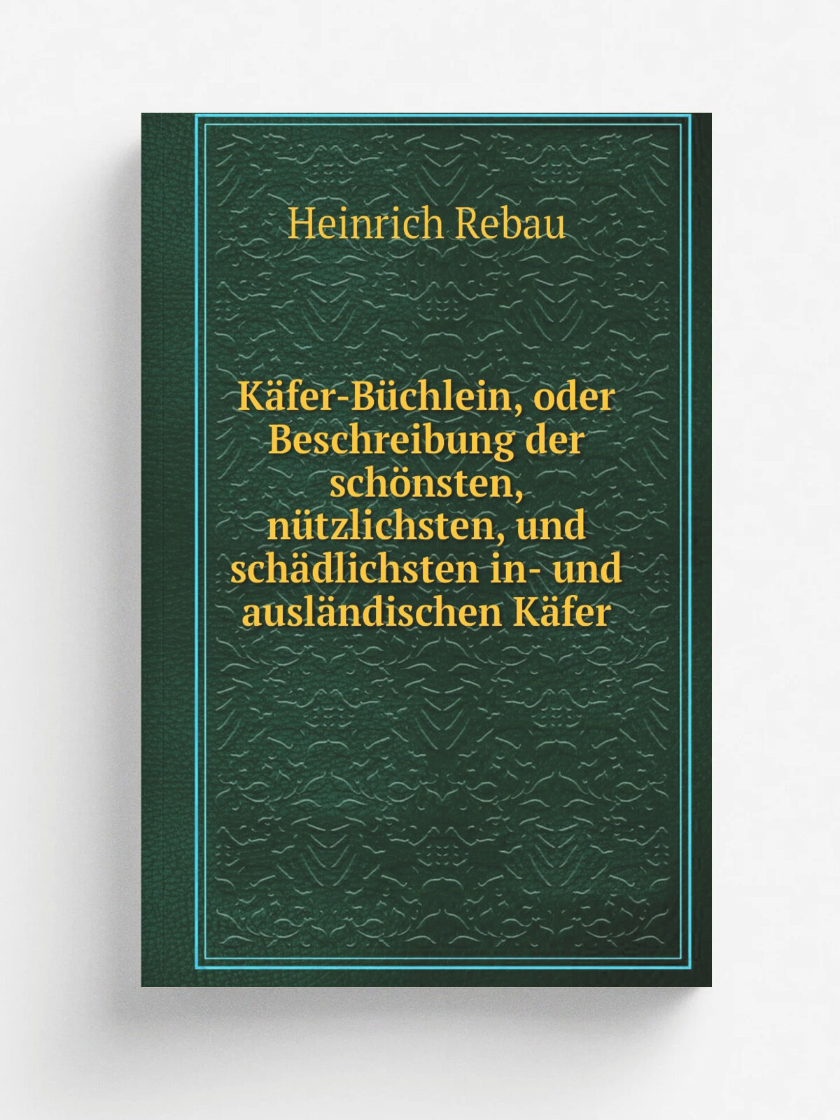 K.fer-B. chlein, oder Beschreibung der sch.nsten, n.tzlichsten, und sch.dlichsten in- und ausl.ndischen K.fer | Heinrich Rebau | 1867 | Reutlingen : F…