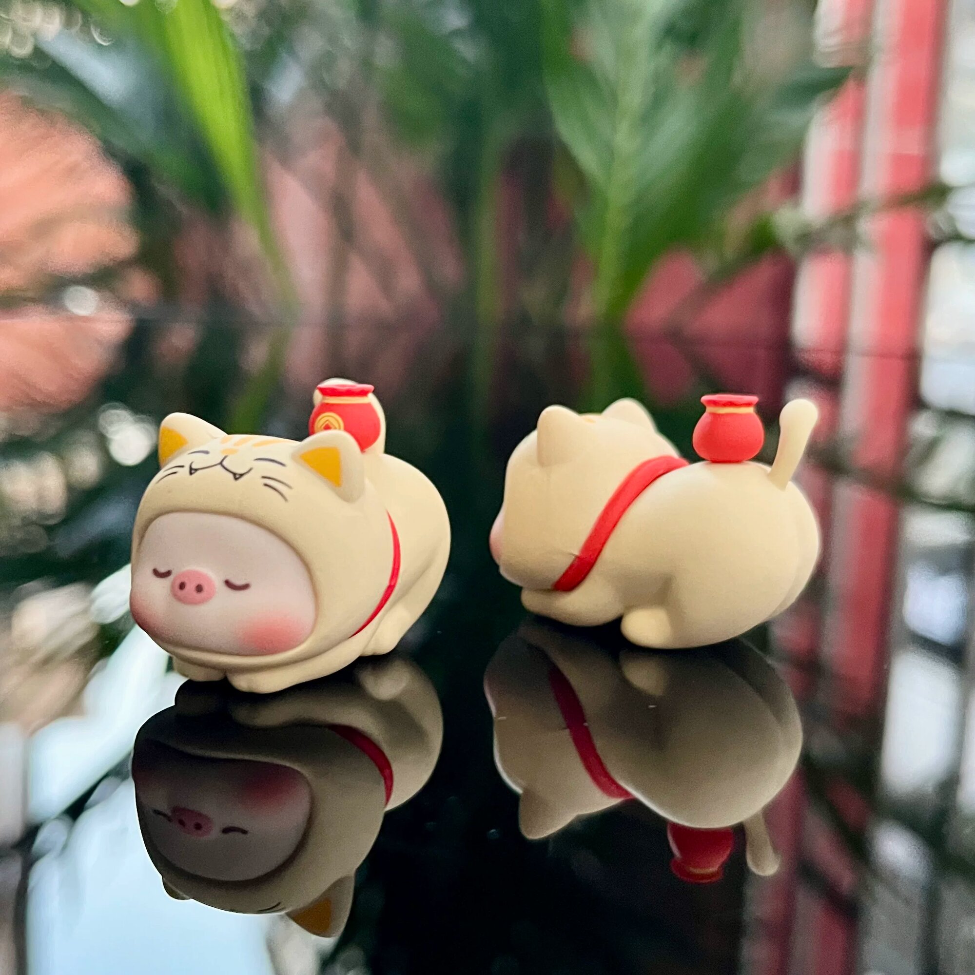 Аутентичная серия Baoyun Pig Prayer Story второго поколения, милая фигурка, милый подарок с орнаментом (не упаковке)