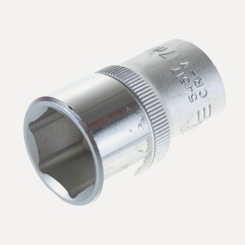 Изображение товара Головка торцевая 1/2" 6-гранная, 17 мм, L38 мм, Force 54517
