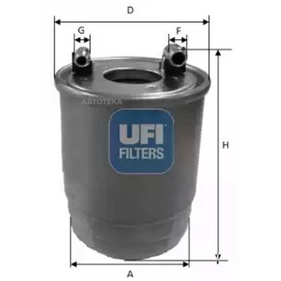Фильтр топливный MB SPRINTER 09- UFI 2411100