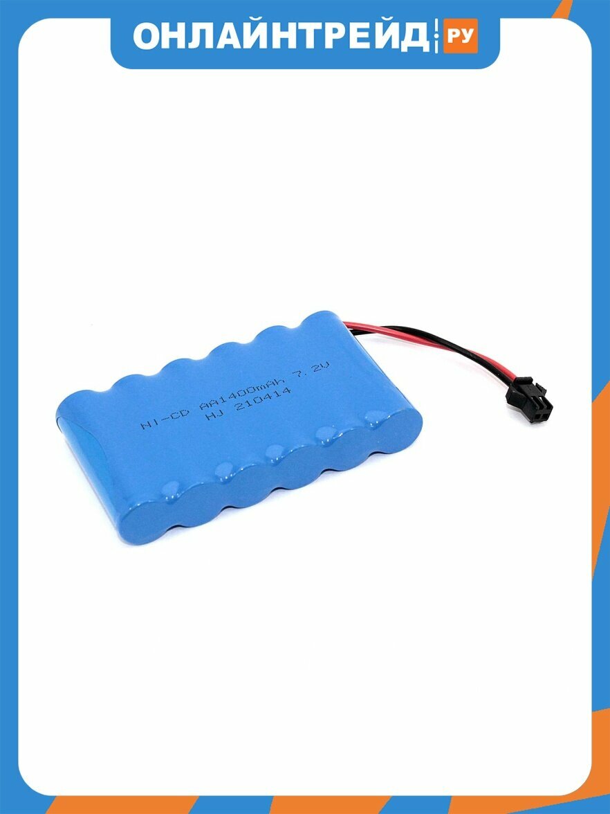 Аккумулятор VB Parts Ni-Cd 7.2V 1400 mAh AA Flatpack разъем SM