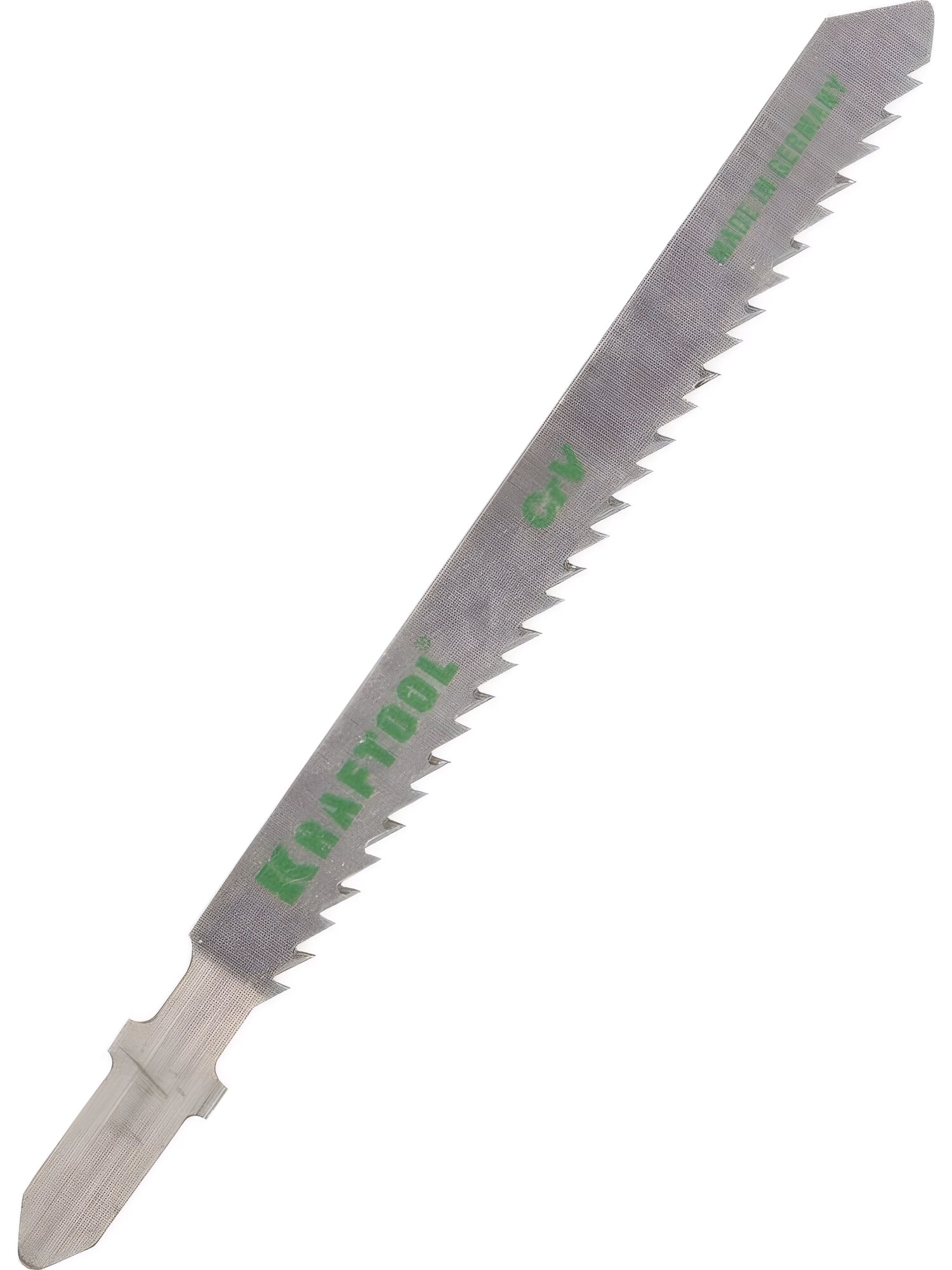 Полотна для лобзика KRAFTOOL T101BR, EU-хвост, по дереву, шаг 2.5 мм, 75 мм, 5 шт