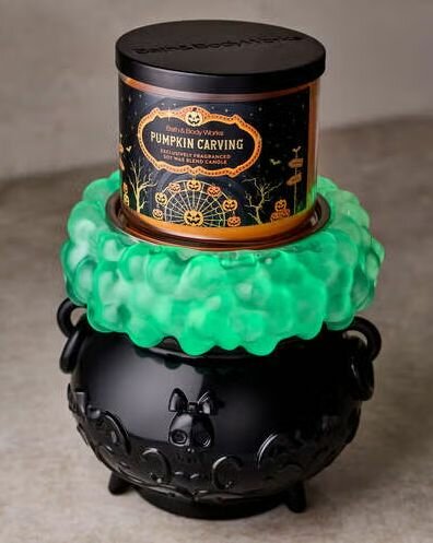 Bath and Body Works Светящийся подсвечник Cauldron Waterglobe