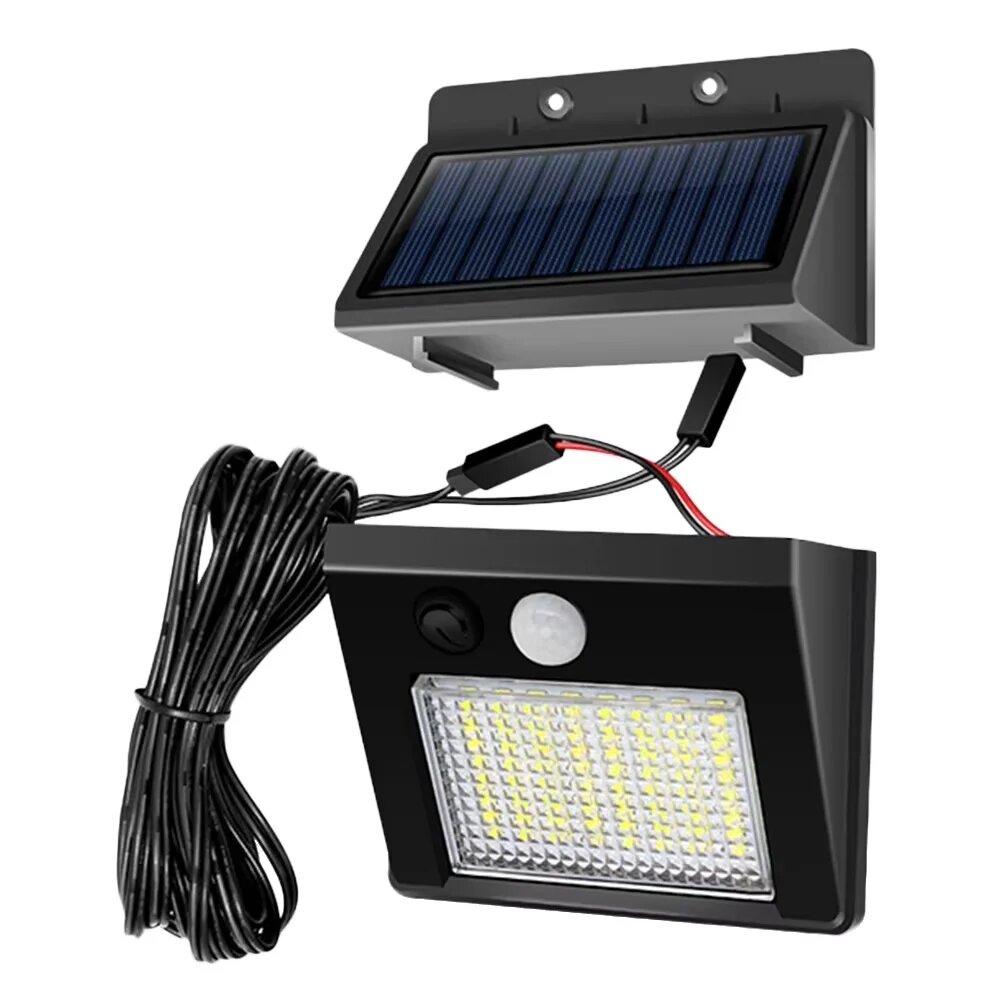 Солнечный фонарь настенный 32/48 LED 1200 mAh IP65 48LED