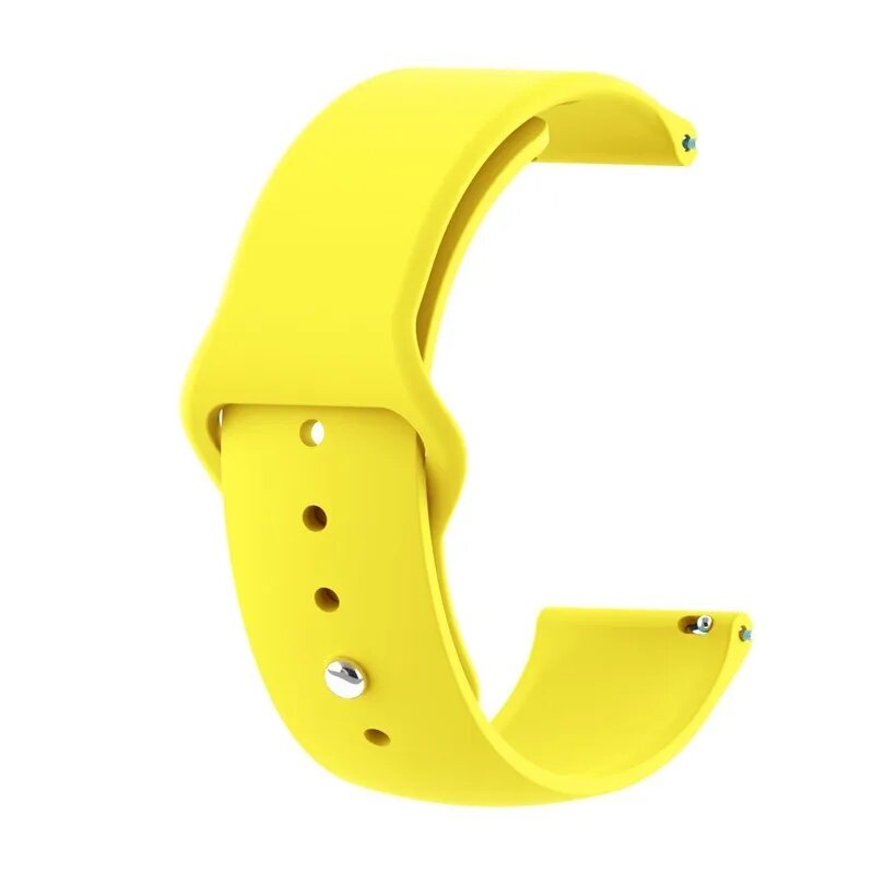 Ремешок для Huawei Watch GT6 GT5 GT3 GT4 SE GT2 GT2e 20 мм 22 мм Aaigea Желтый, 22mm, Yellow