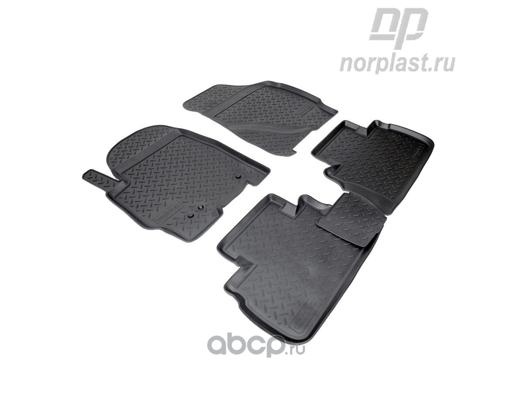 Коврики салонные, комплект Norplast NPL-Po-22-48