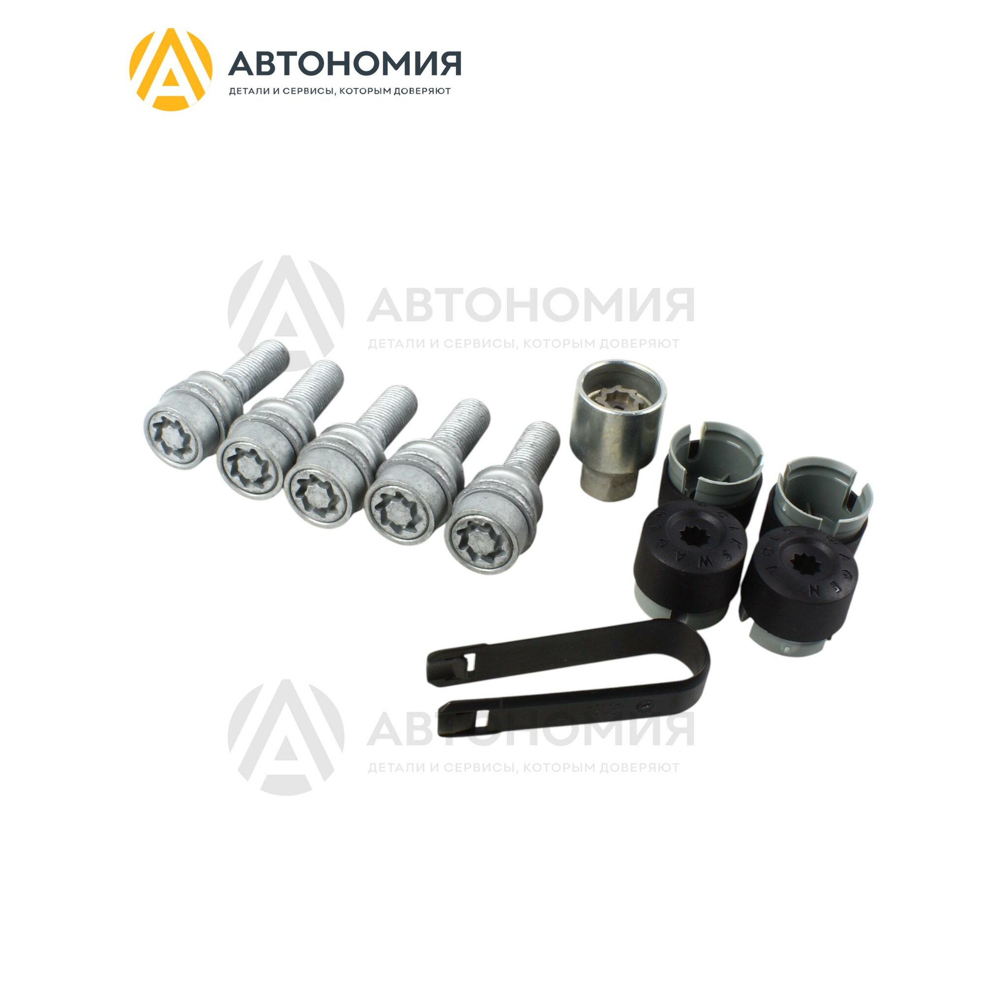 Болты секретки комплект VAG 2H0 698 137