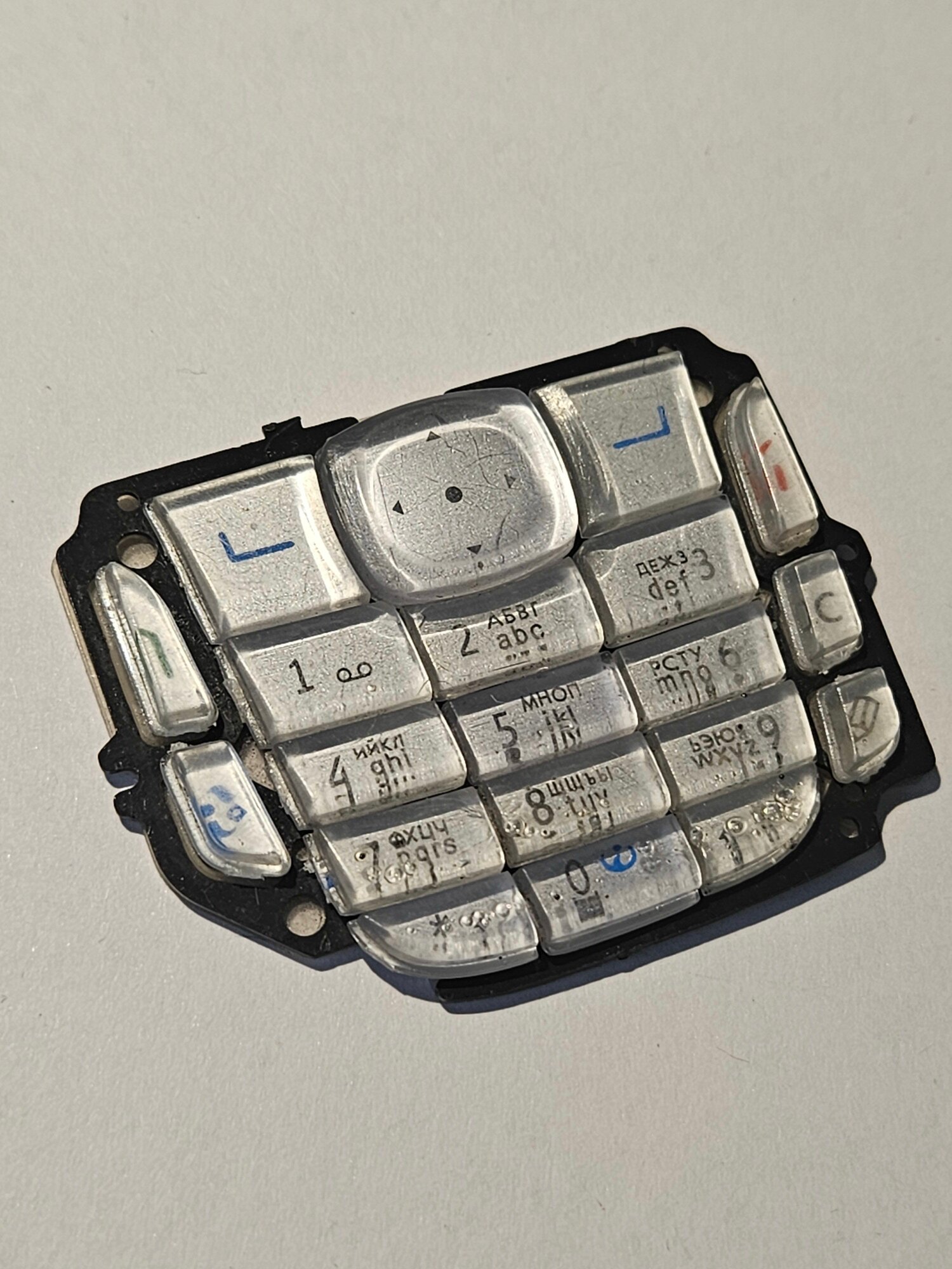 Клавиатура для Nokia 6670 (цвет - silver ) OEM