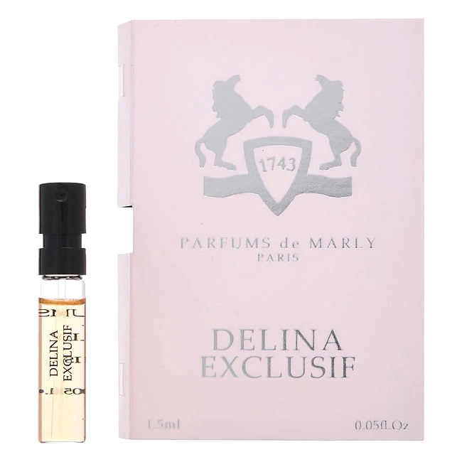 Яркий парфюм Parfums De Marly Delina Exclusif сэмпл 1.5 / Парфюмерная вода Парфюм Де Марли Делина Эксклюзиф пробник