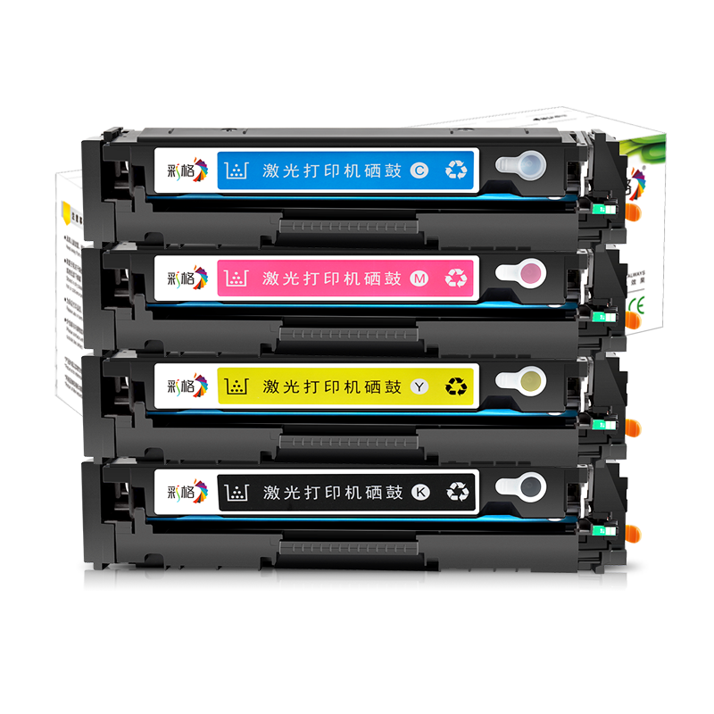 Комплект тонер-картриджей Caige W2110A 4 цвета для принтеров HP M255DW/M255NW/M282NW/M283FDN/M283FDW 6600 страниц