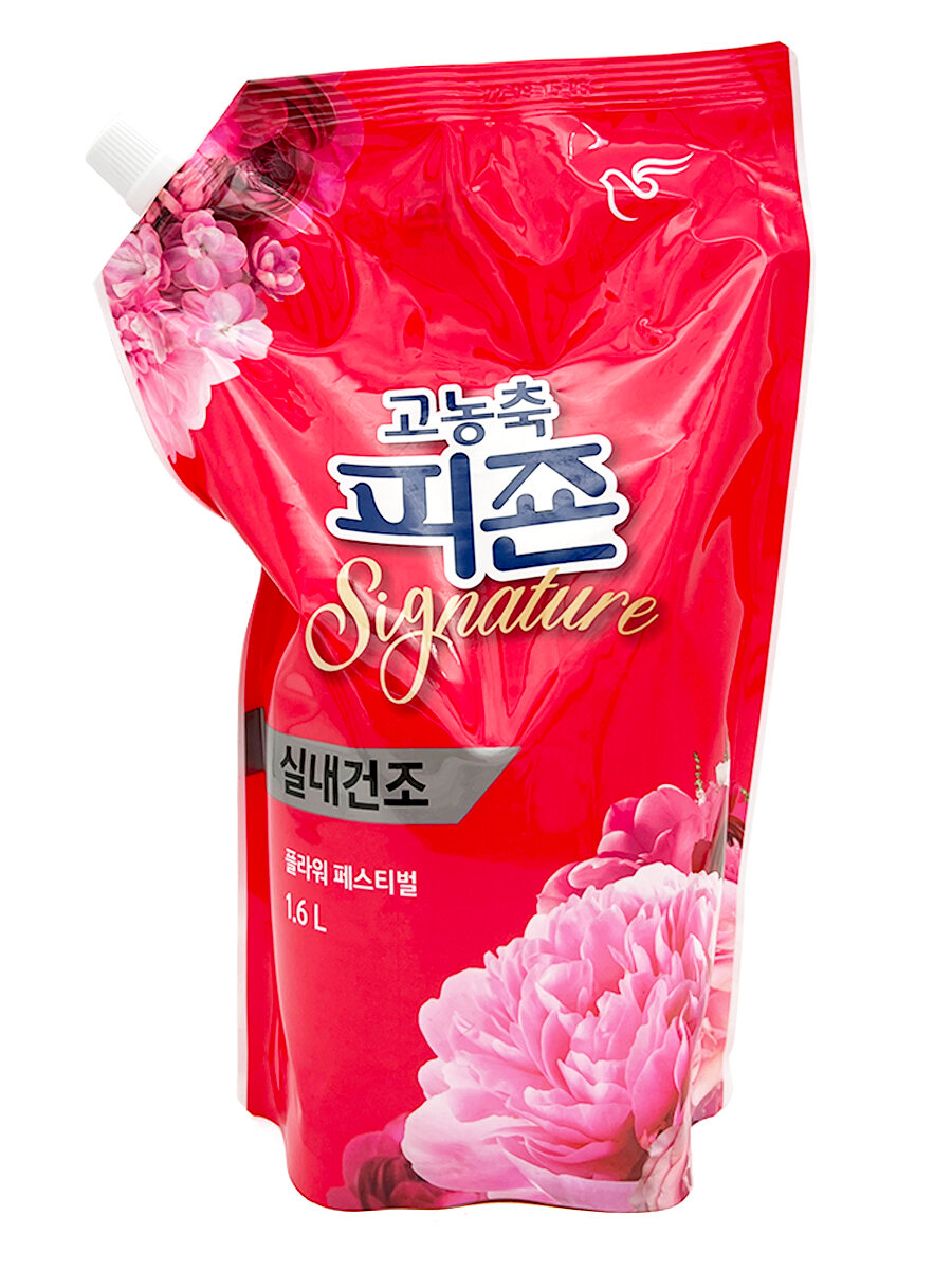Кондиционер концентрированный для одежды и белья с ароматом садовых цветов Rich Perfume Flover Festival, 1600 мл