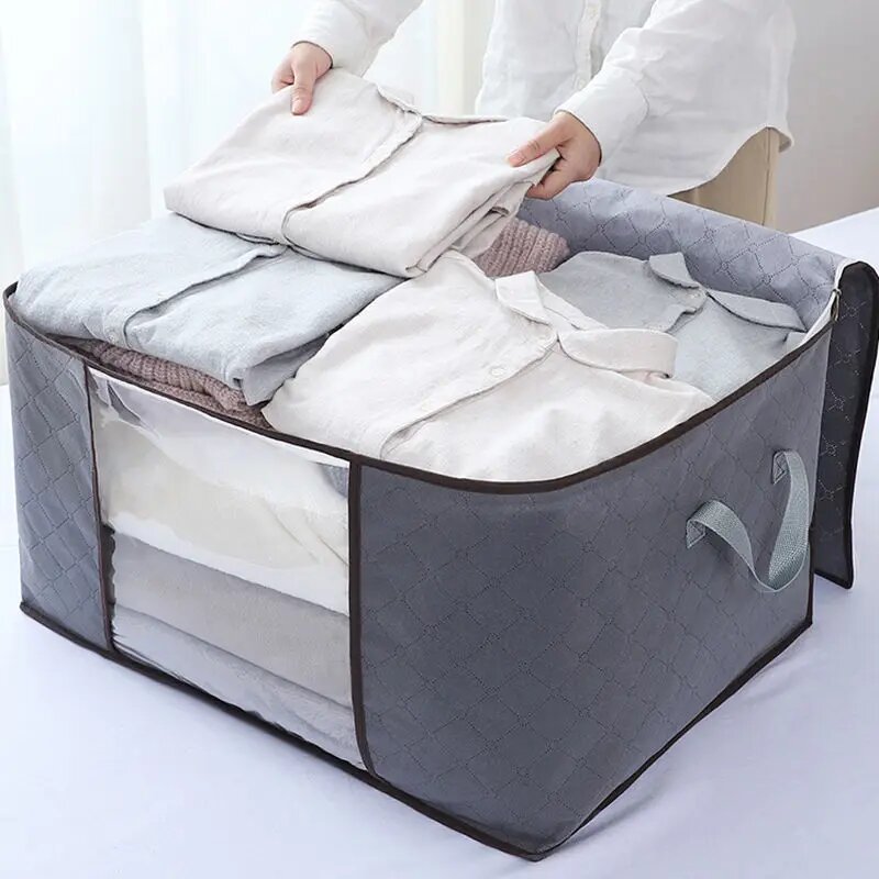 Сумка для хранения одежды Horizontal Style, серая