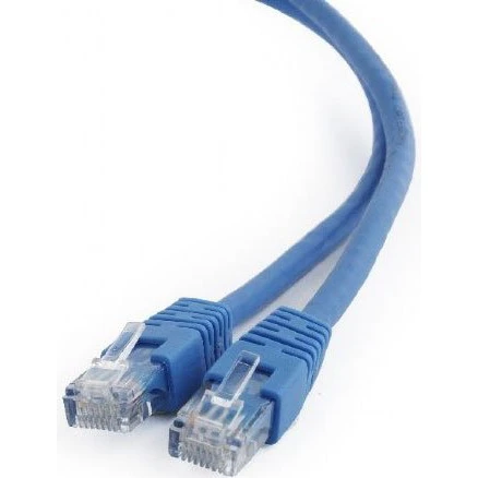 PP6U-0.5M/B Cablexpert Кабель Cablexpert Патч-корд UTP Cablexpert PP6U-0.5M/B кат.6, 0.5м, литой, многожильный (синий) — фото 1