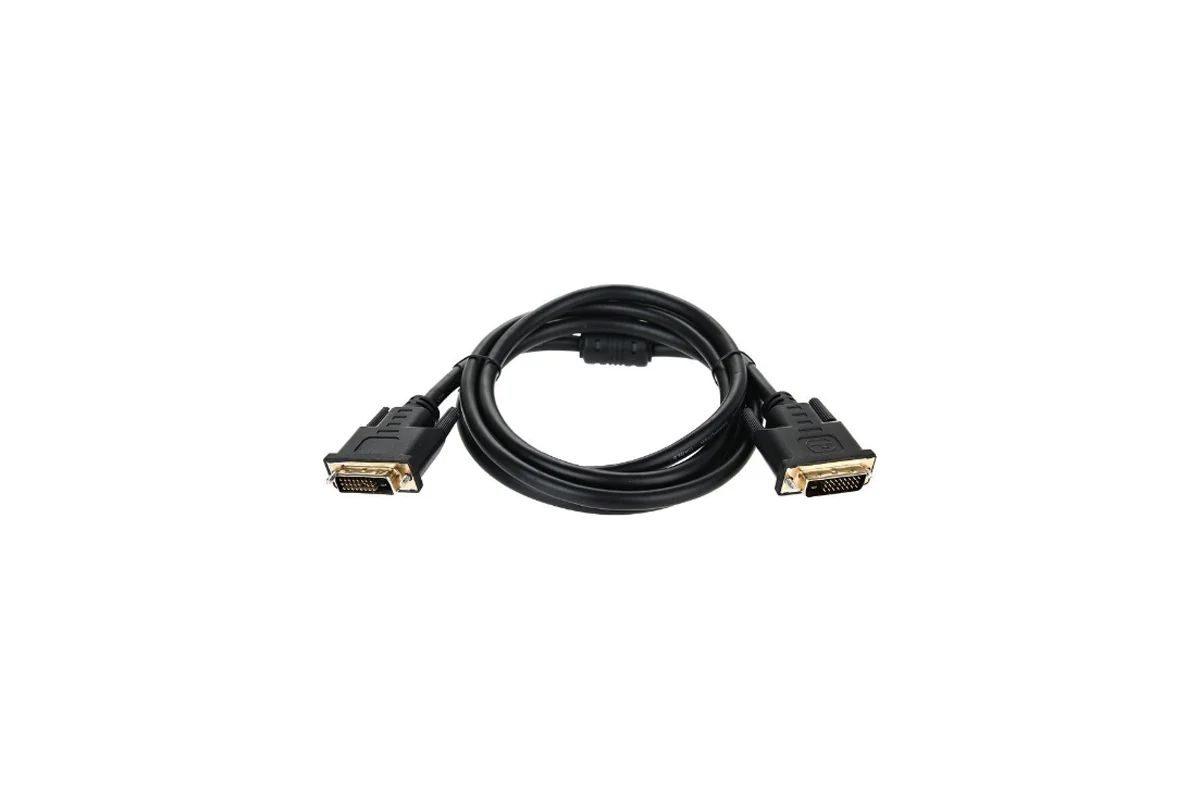Кабель DVI-D DVI-D Dual Link Telecom TCG441D-1.8M, 1.8 м, экранированный, 2 ферритовых кольца, 2560x1600