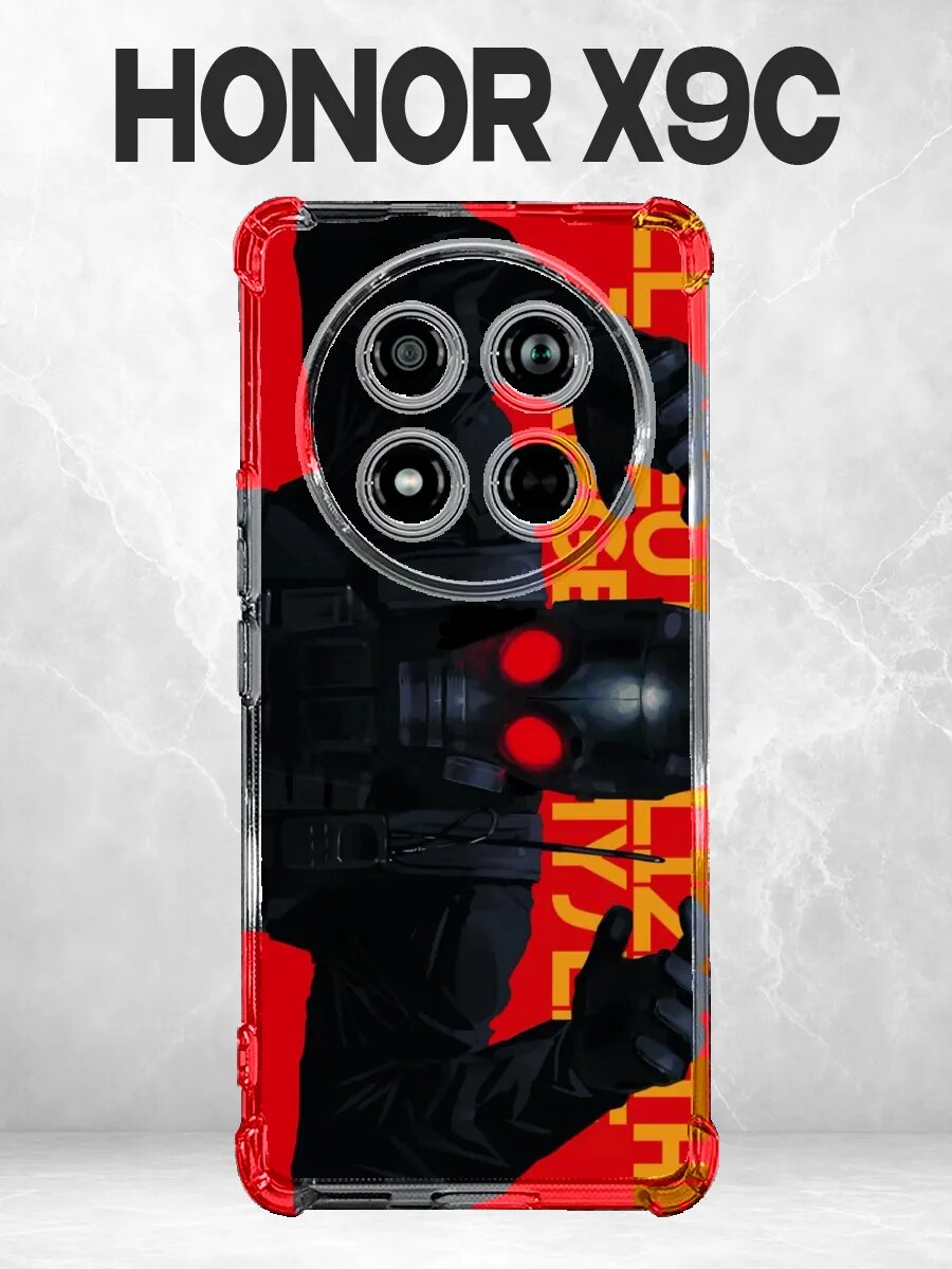 Чехол на Honor X9C с принтом resident evil
