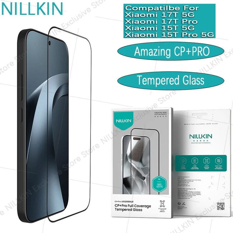 Защитная пленка Nillkin CP+PRO из закаленного стекла для Xiaomi 17T Pro, Mi 15T Pro, Xiaomi 17T Pro