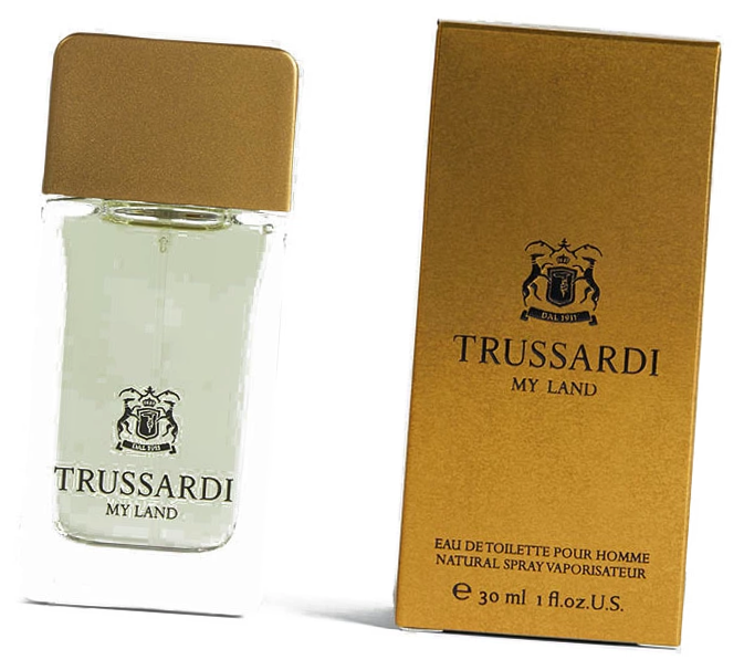 Trussardi My Land мужская туалетная вода 30 мл - Труссарди Май Лэнд парфюм