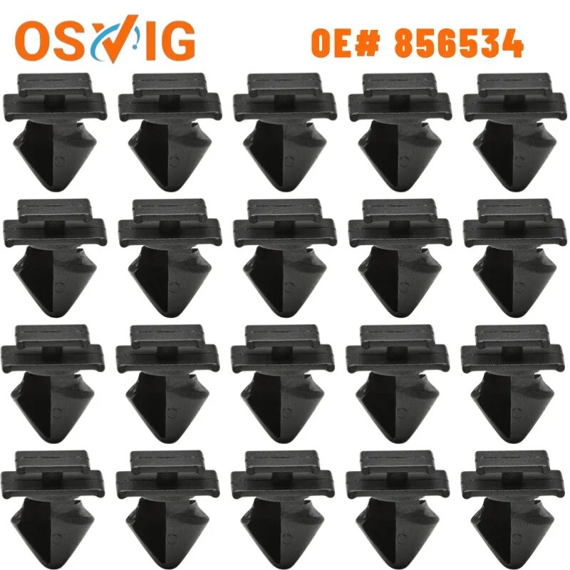 20 шт. OE # 856534 Подходит для зажима обшивки порога Peugeot 406.