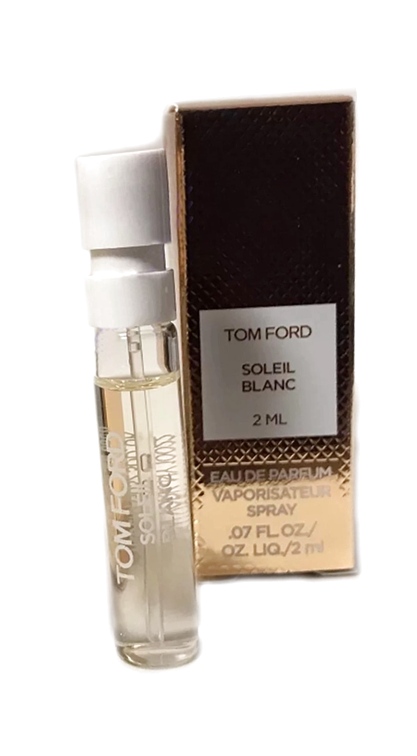 Парфюмерная вода Tom Ford Soleil Blanc пробник 2 / Том Форд Солей Бланк миниатюра / Красивый и оригинальный аромат
