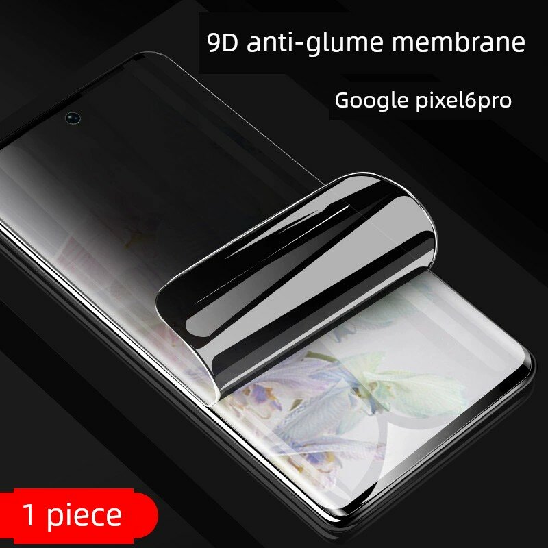 Гибкое защитное покрытие для Google Pixel 6 Pro с защитой от подглядывания, 1 шт, изогнутое полное покрытие