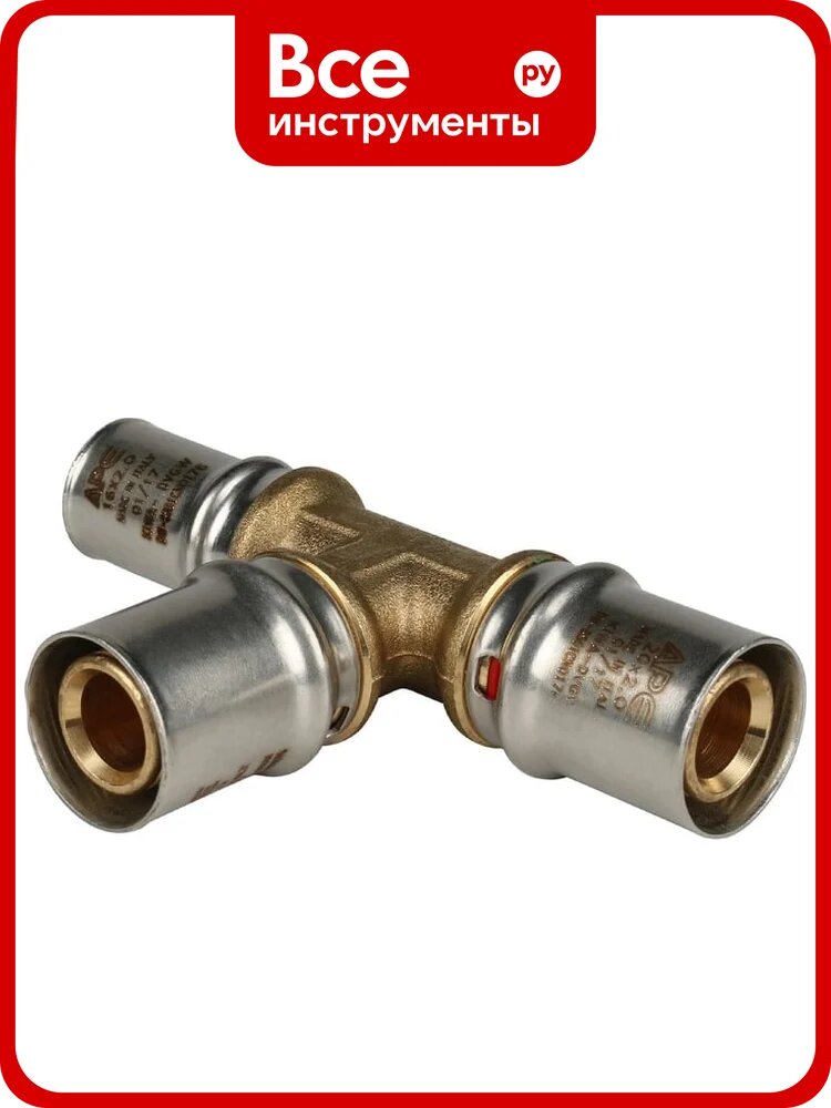 Переходной тройник STOUT 20х20х16 прессовой SFP-0005-202016 RG008S9BH0S7NS