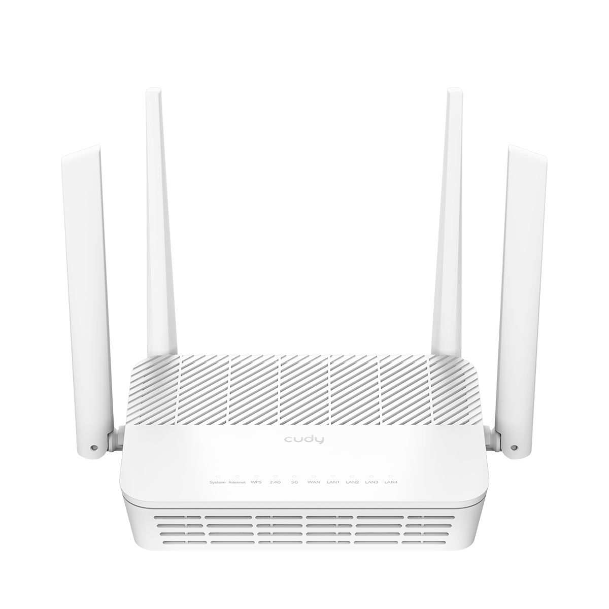Роутер Cudy WR3000P, Wi-Fi 802.11ax 2974Мбит/с, 2.4+5ГГц, 4xLAN, 1xWAN, USB Type-A