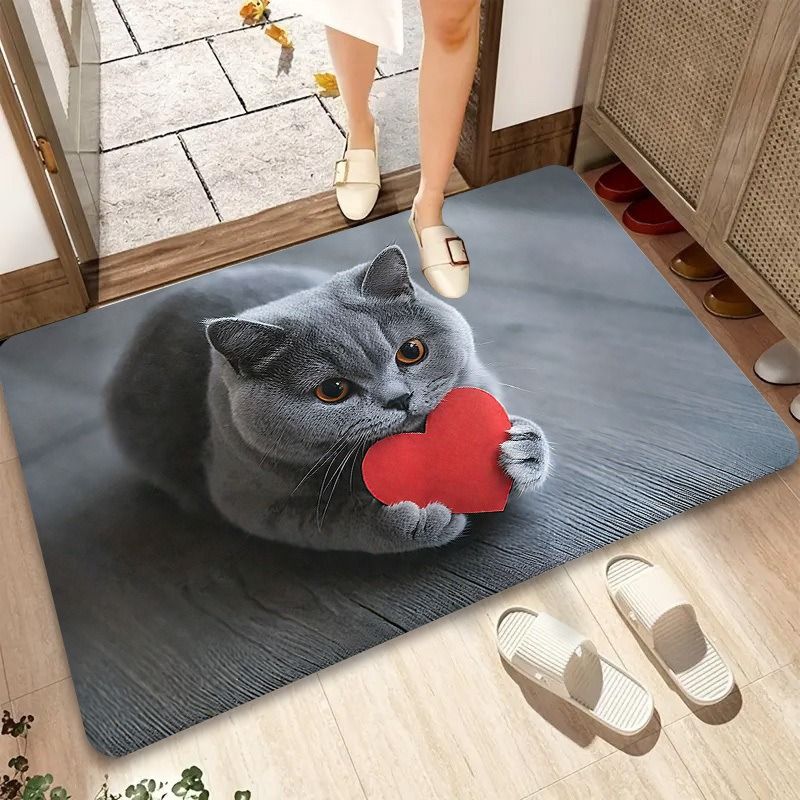 Коврик для ванной 40x60 см 2 мм 3d-эффект бежевый