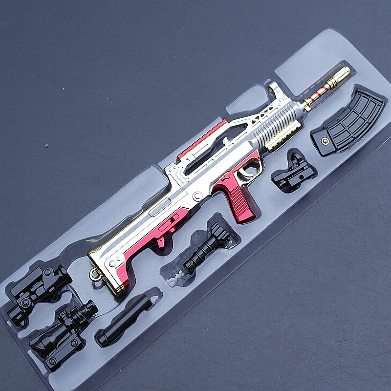 Ключница QBZ95 War Snow Monster 20 см пластиковая модель для коллекционеров военной тематики