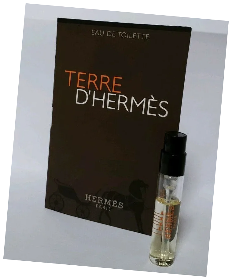 Туалетная вода Hermes Terre D Hermes мини 2 / Сэмпл аромата Гермес Терре Де Гермес / Пробник оригинального парфюма