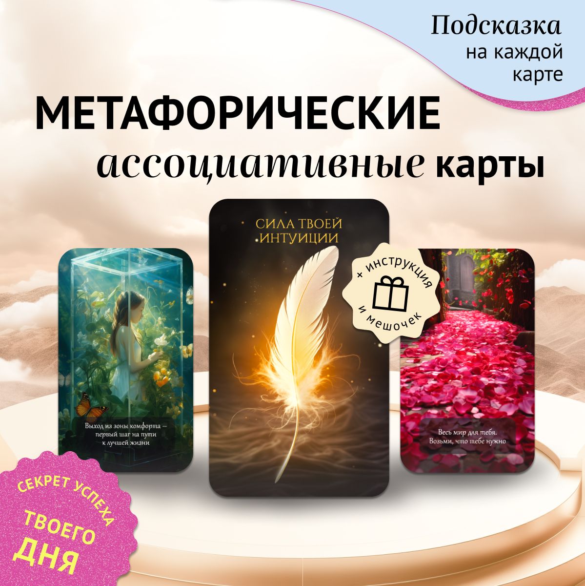 Метафорические карты МАК универсальные ассоциативные