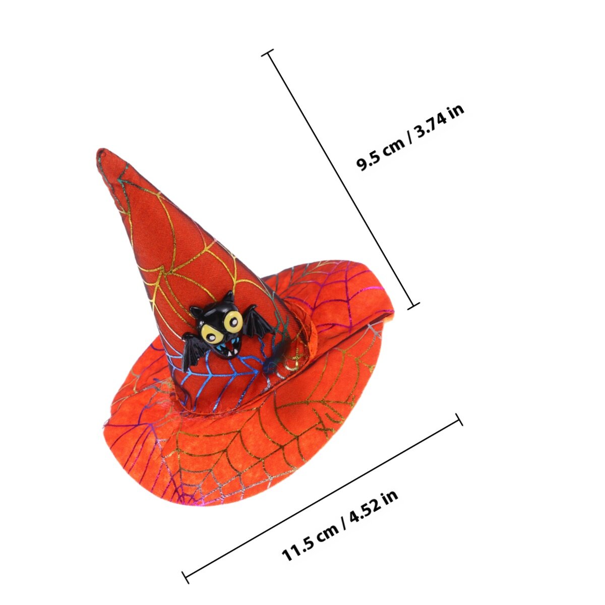 Колпак Ведьмы С Halloween И Christmas Дизайн В Forme Фитингового Комфорта Для Кошек И Собак Размер 1 Цвет Multi